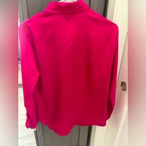 Long sleeve shirt fuchsia just wore it once